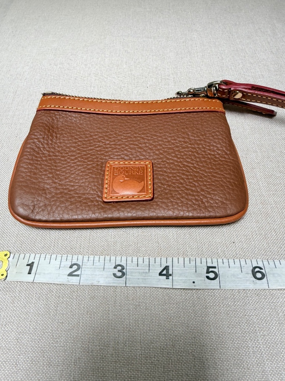 Dooney Bourke Pebble Grain Slim Wristlet Wallet NWOT - Picture 6 of 8